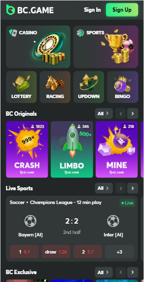 Discover the Thrills of Crypto Casino BC.Game 9 Discover the Thrills of Crypto Casino BC.Game 9