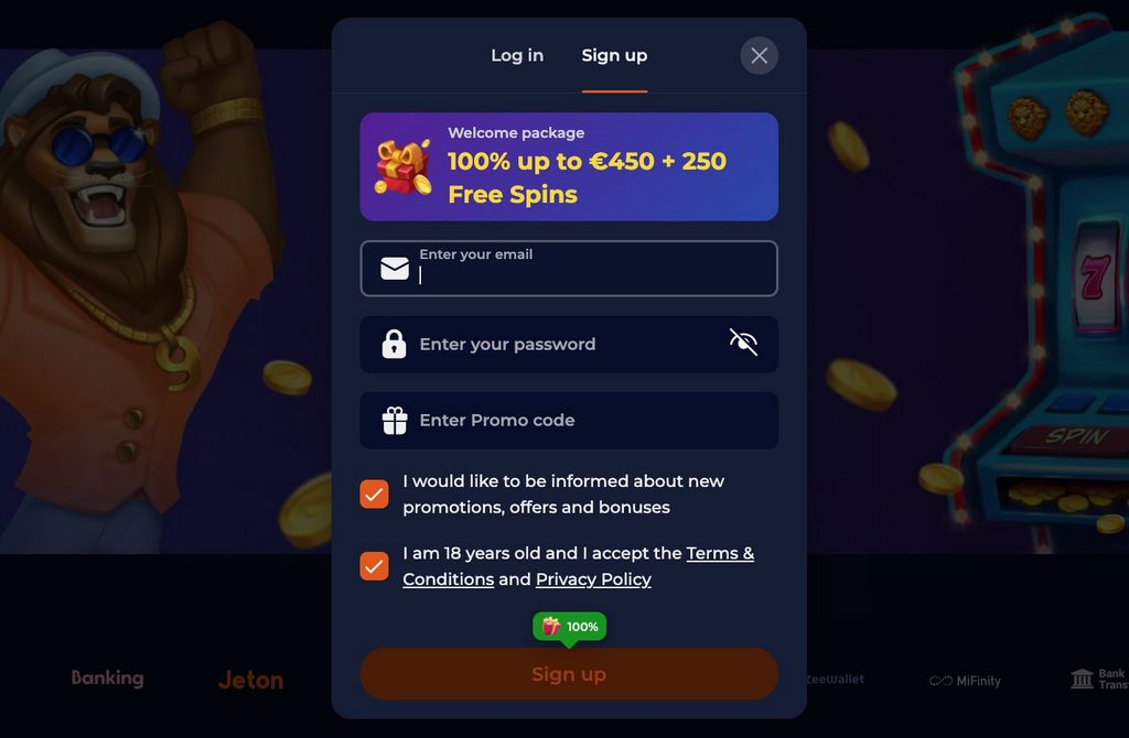 NineCasino : Le Casino