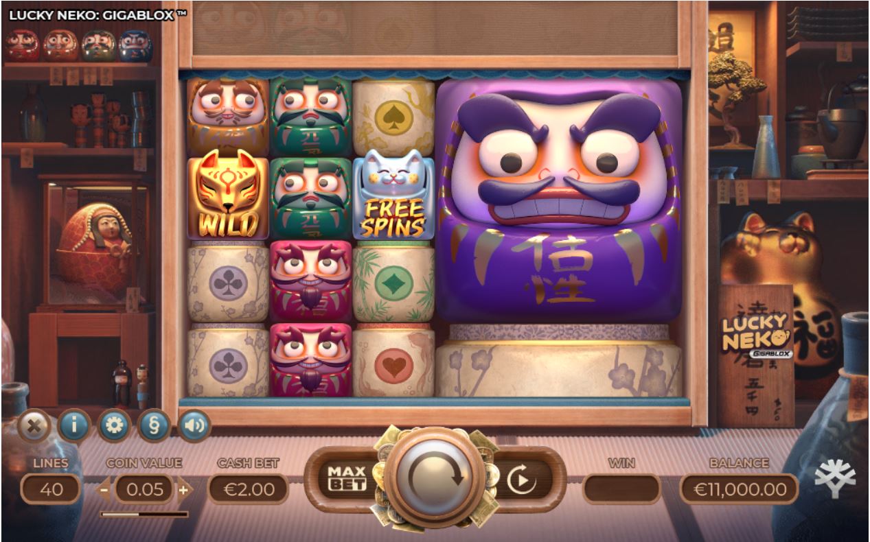 Machine à sous Fortunate Neko Machine à sous Fortunate Neko