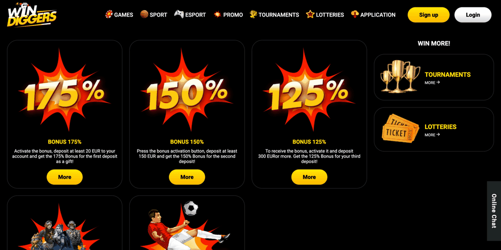 Win Diggers Gambling Establishment Review - Obtain No Deposit Rewards (2025 ) Win Diggers Gambling Establishment Review - Obtain No Deposit Rewards (2025 )