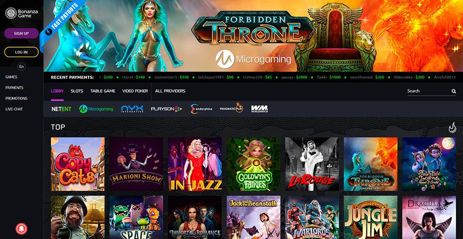 BonanzaGame Casino - Twoje Idealne Miejsce do Gry