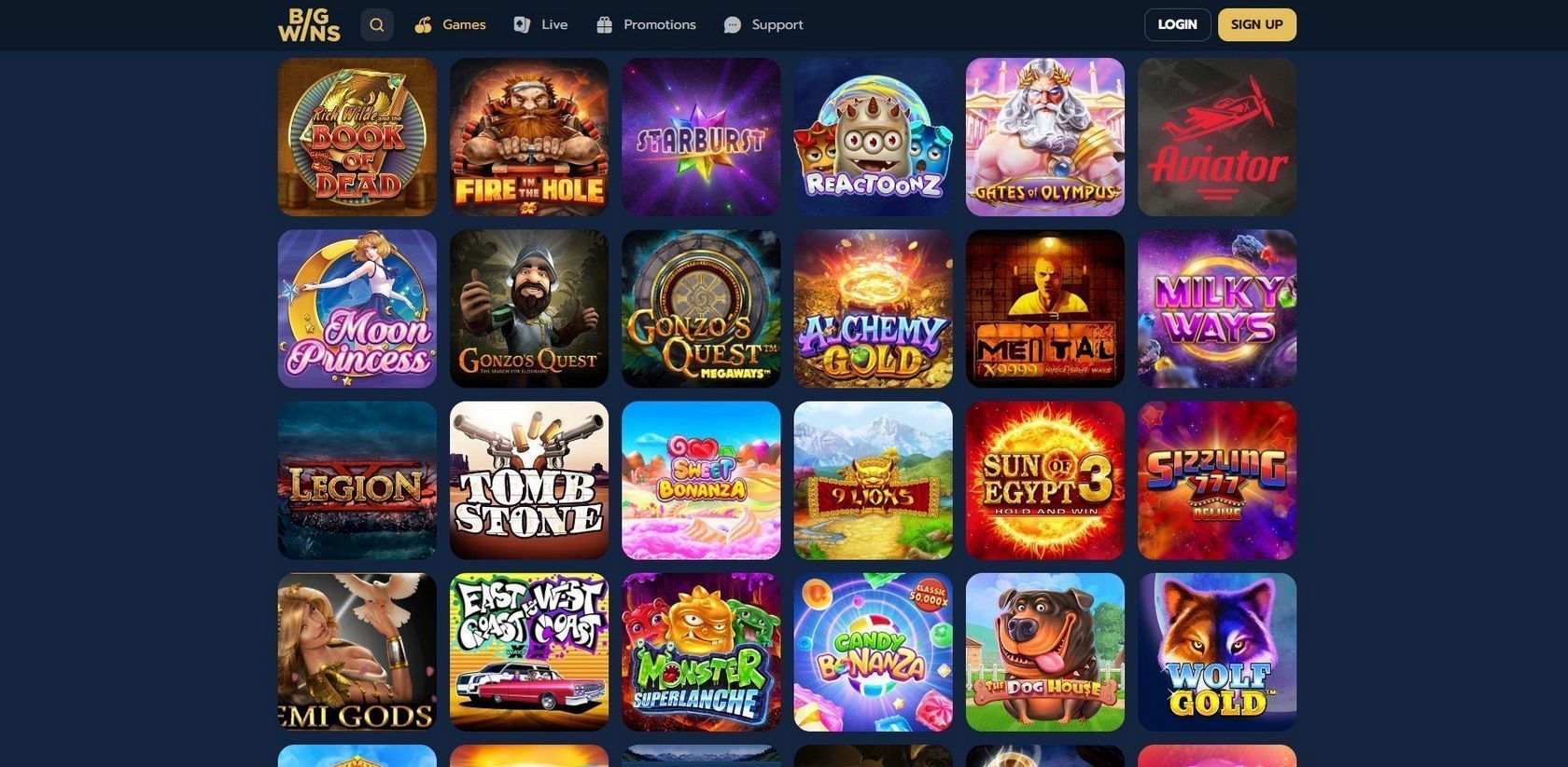 Bigwins.bet Casino site