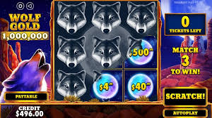 블랙 잭과 더불어 플레이할 수 있는 Wolf Gold Slot